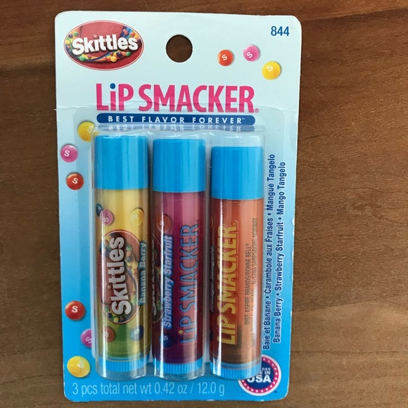 Lip Smacker Other - Skittles candy Bonnie Bell Lip Balms!